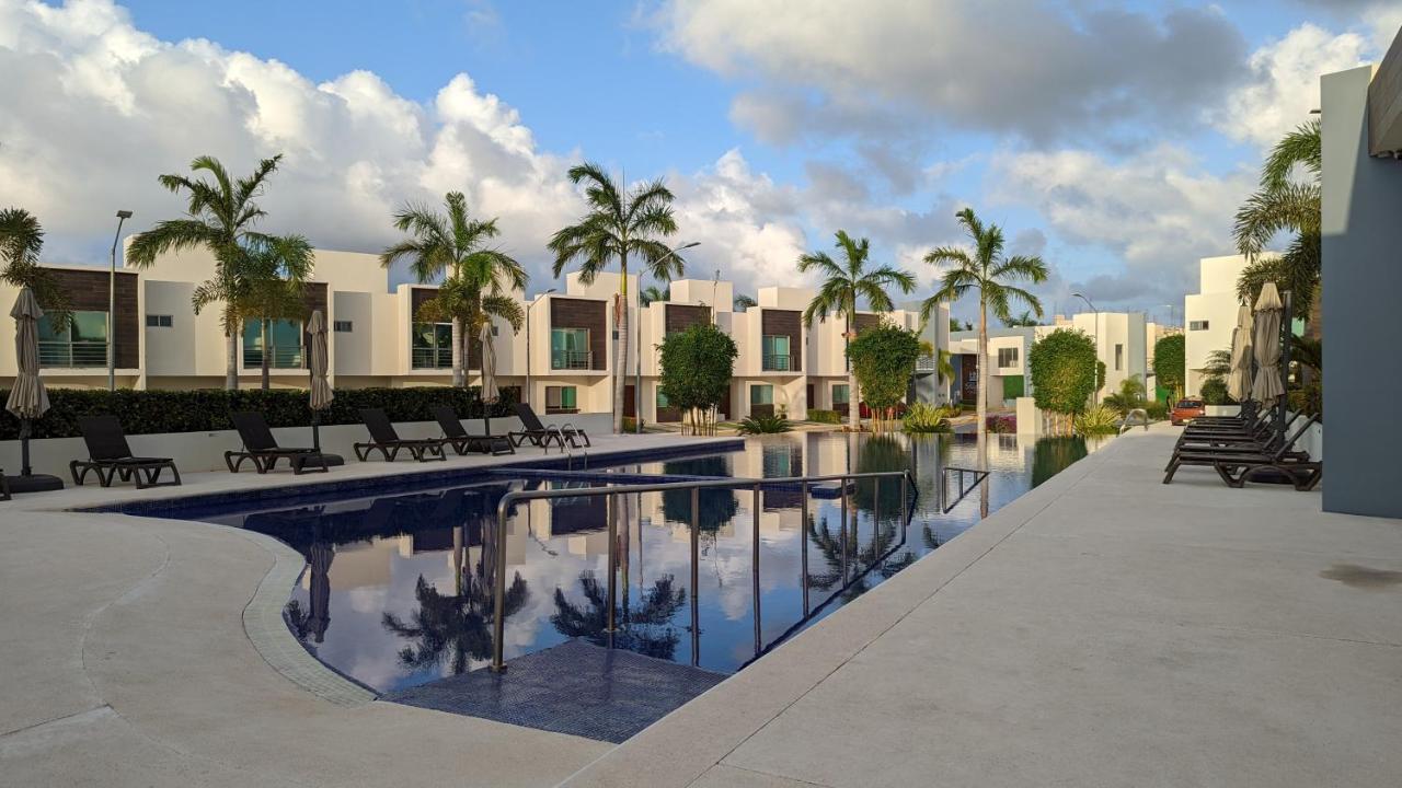 Kings Homes - Großes modernes Haus mit Pool Cancún Exterior foto